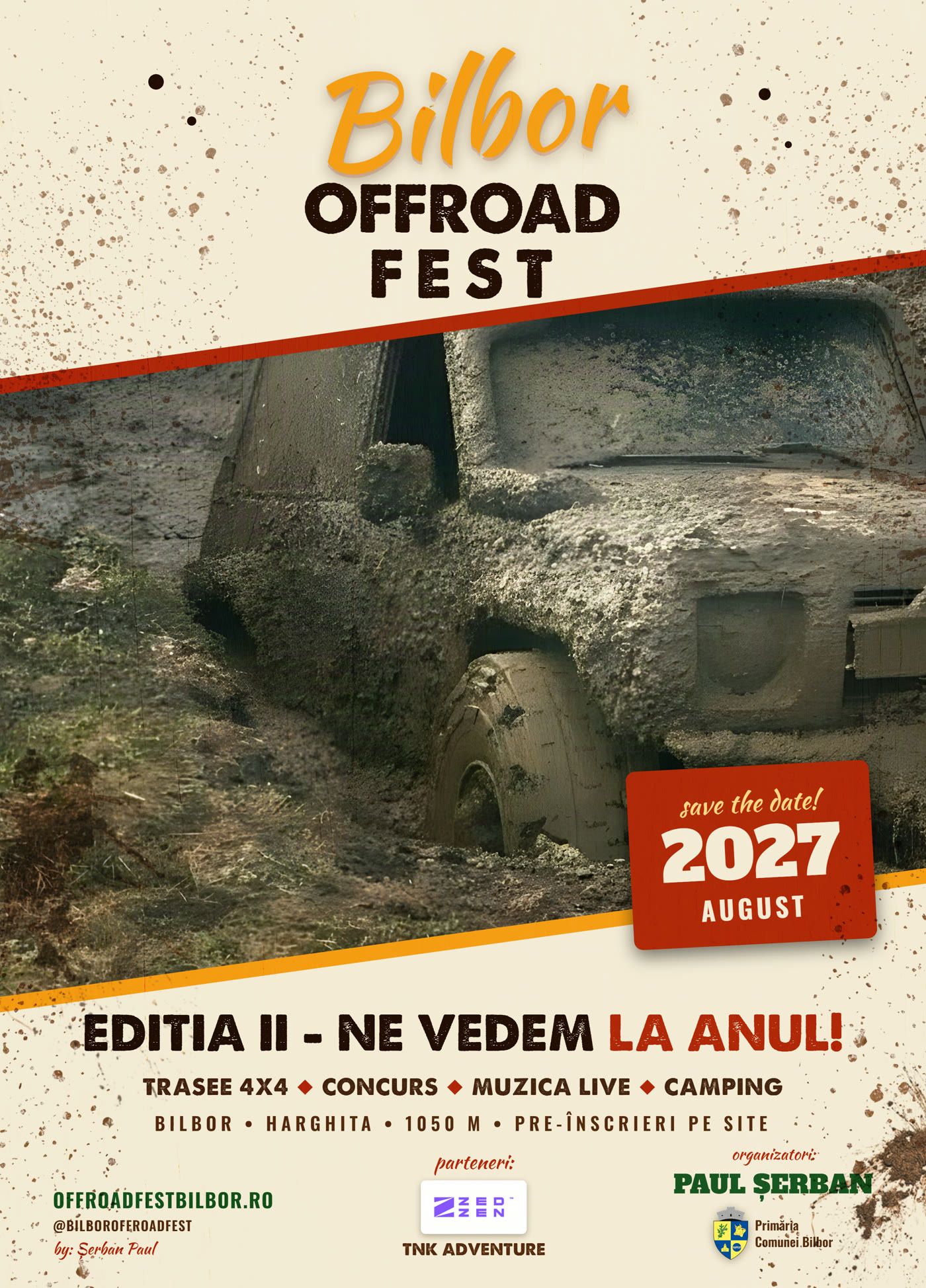 Bilbor Offroad Fest — Save the date, august 2027